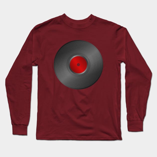 Record Long Sleeve T-Shirt by whatwemade